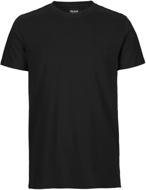 Herren Bio T-Shirt O 61001 – Neutral in Black
