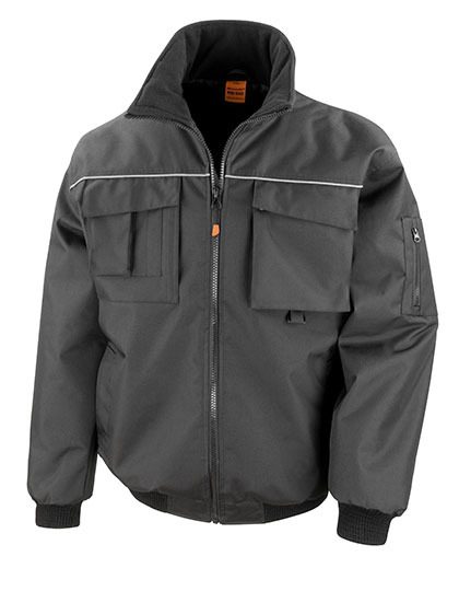 Sabre Pilot Jacket – Result Workguard in Black