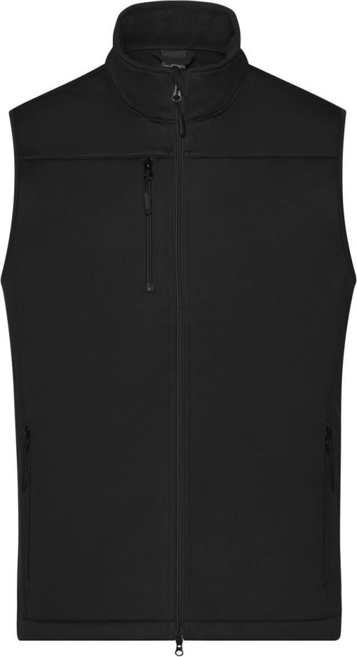 Herren 3-Lagen Softshell Gilet JN 1170 – Daiber in Black