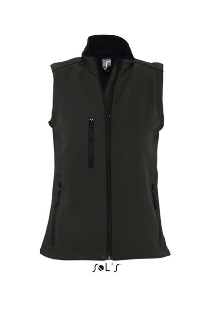 Sol's Rallye Women - Sleeveless Softshell Jacket – SOL'S in Black