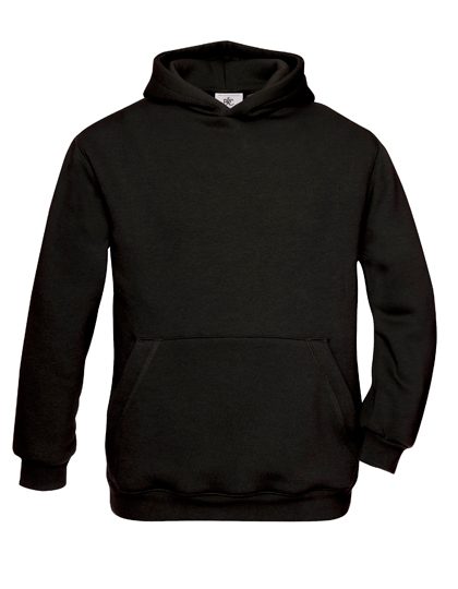 Kids´ Hooded Sweat – B&C BE INSPIRED in Black