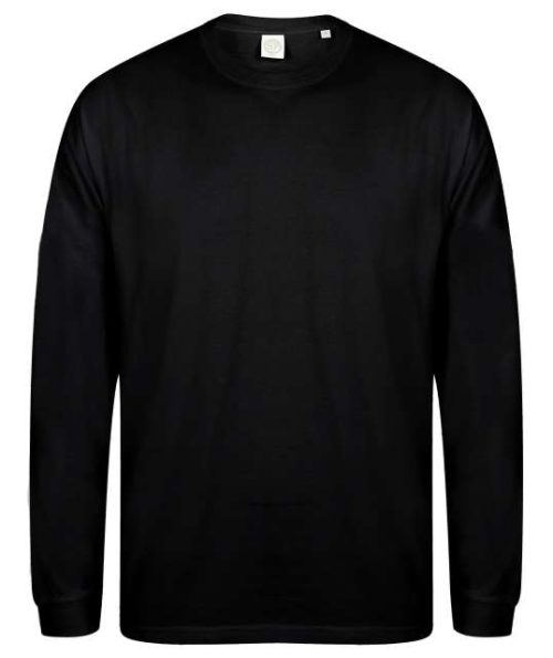 Unisex Drop Shoulder Slogan Top – SF Clothing in Black
