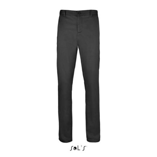 Sol's Jared Men - Satin Stretch Trousers – SOL'S in Black