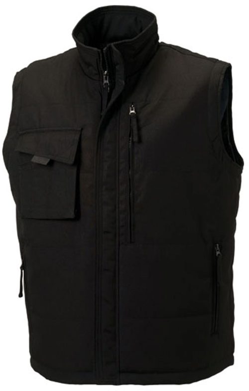 Heavy Duty Bodywärmer R-014M-0 – Russell in Black