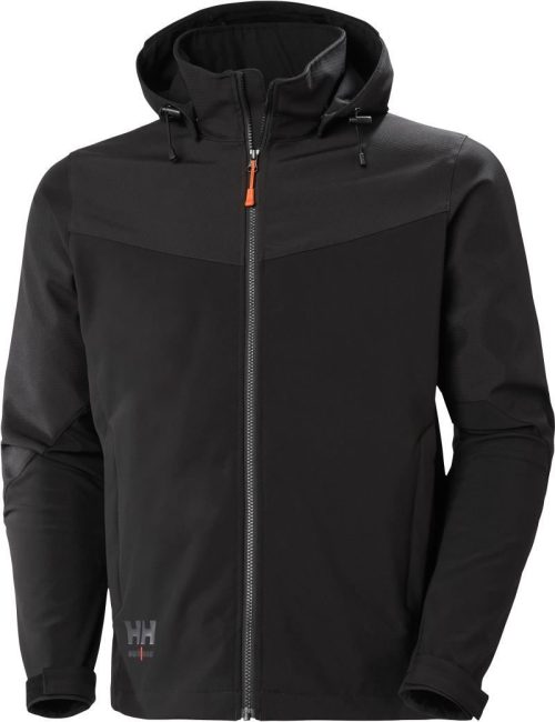 3-Lagen Kapuzen Softshell Jacke "Oxford" Oxford 74290 – Helly Hansen in Black