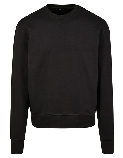 Premium Oversize Crewneck Sweatshirt – Build Your Brand in Black