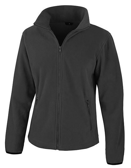 Womens Norse Outdoor Fleece Jacket – Result Core in Black