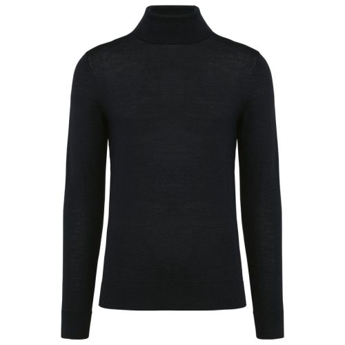 Merino-Herrenpullover mit Rollkragen PK912 – Kariban Premium in Black