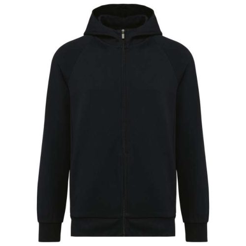 Men's Zipped Hoodie – Kariban Premium in Black