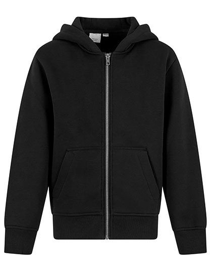 Kids Oversized Zip Hoody – New Morning Studios in Black