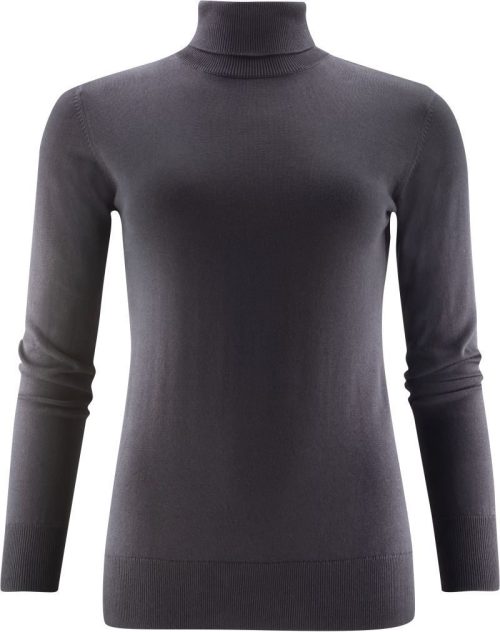 Damen Rollkragen Pullover Ashland Turtle Women – James Harvest in Black