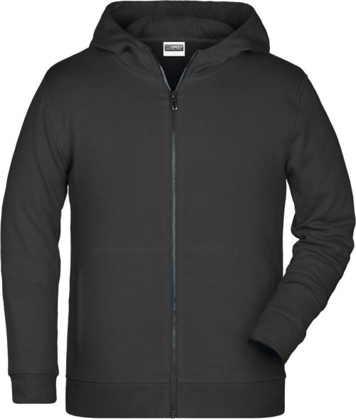 Kinder Kapuzen Sweatjacke 8026K – Daiber in Black