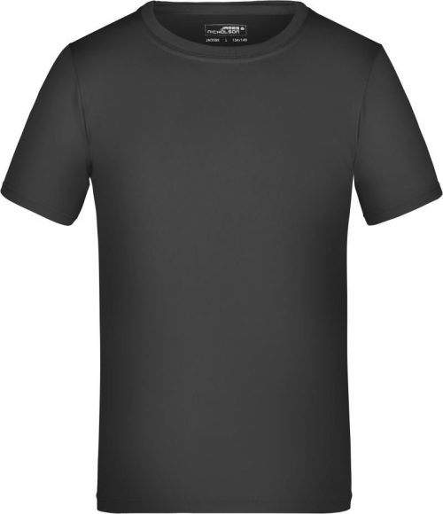 Kinder Jersey Sport Shirt JN 358K – Daiber in Black