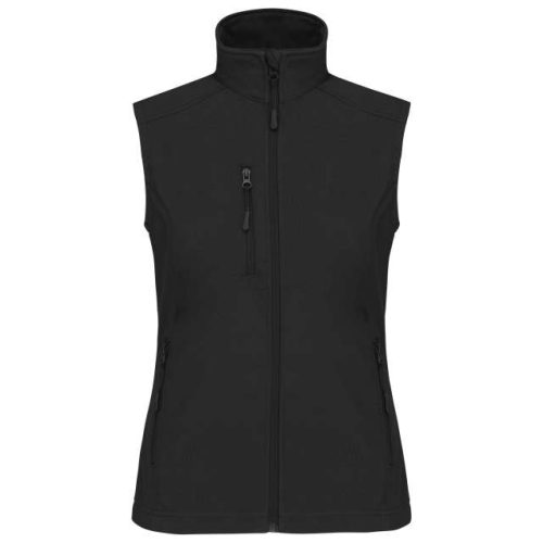Ladies' Softshell Bodywarmer – Kariban in Black