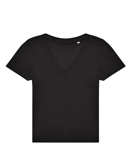 Women´s #E150 V T-Shirt – B&C BE INSPIRED in Black