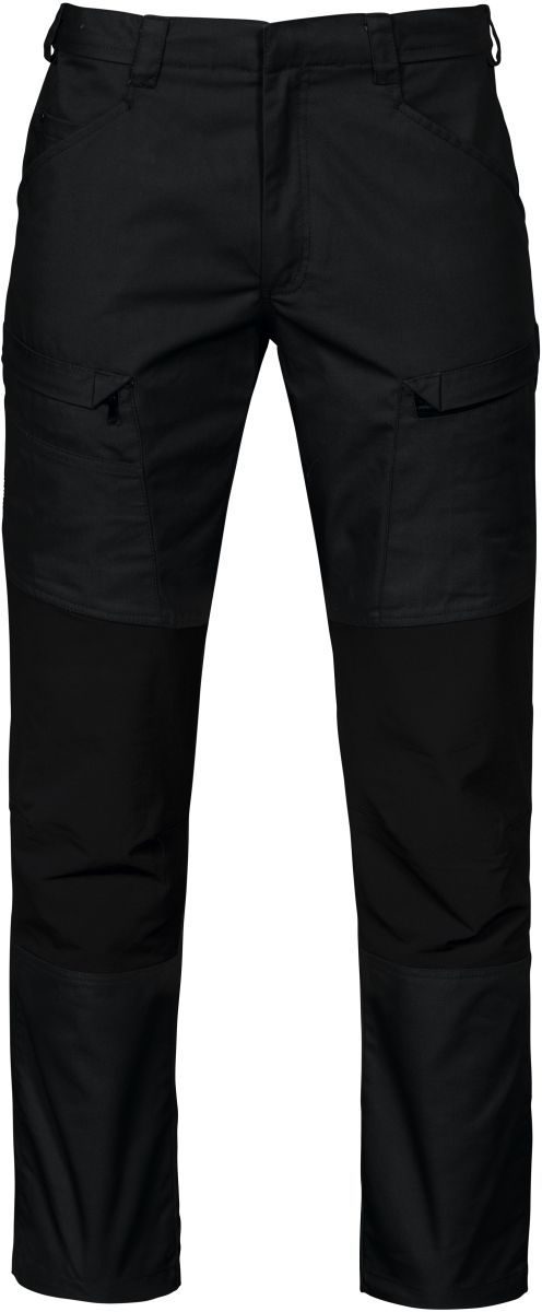 Herren Kontrast Stretch Workwear Hose 2520 Waistpants Stretch (62) – ProJob in Black