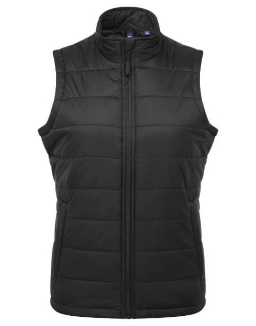 Women's 'recyclight' Padded Gilet – Premier in Black