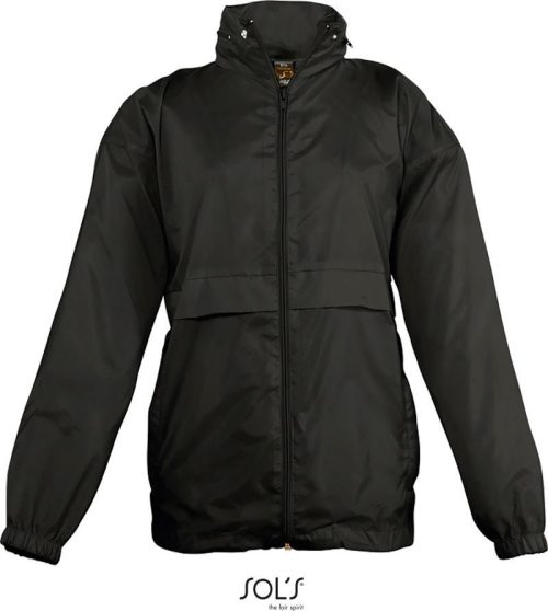 Kinder Windbreaker Surf Kids – SOL'S in Black