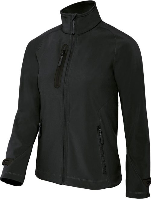 Damen 3-Lagen Softshell Jacke X-Lite Softshell /women – B&C in Black