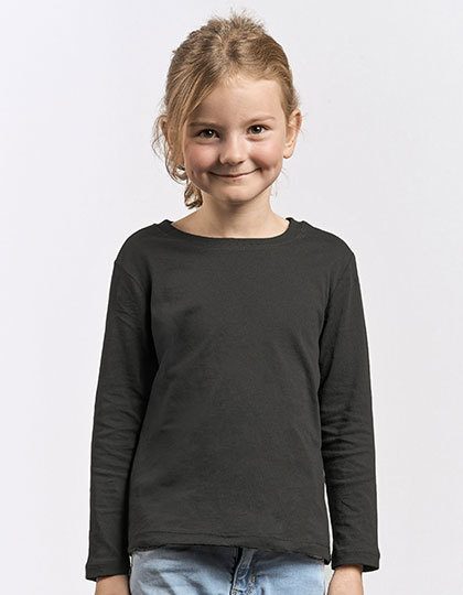 Kid´s Premium-T Longsleeve – Promodoro in Black