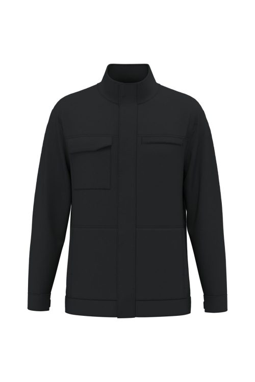 Metallfreie Unisex-Arbeitsjacke WK640 – WK in Black