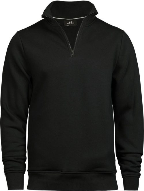 Sweater mit 1/4 Zip TJ 5438 – Tee Jays in Black