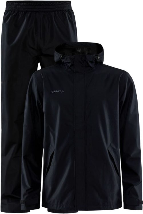 Herren Regenanzug Set CORE Explore Rain Set M – Craft Corporate in Black