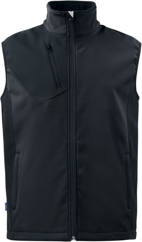 Workwear Softshell Weste 3702 Softshellvest – ProJob in Black