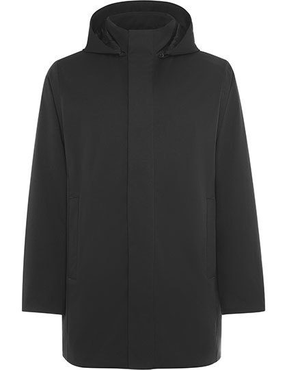 Dome 3/4 Quilted Parka Jacket – Roly in Black 02