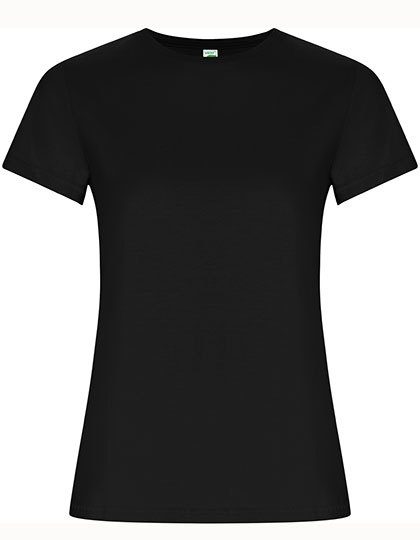 Women´s Golden Organic T-Shirt – Roly Eco in Black 02