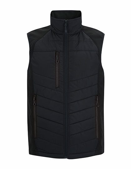 Pro Universal Bodywarmer – Regatta Professional in Black/Ash (Heather)