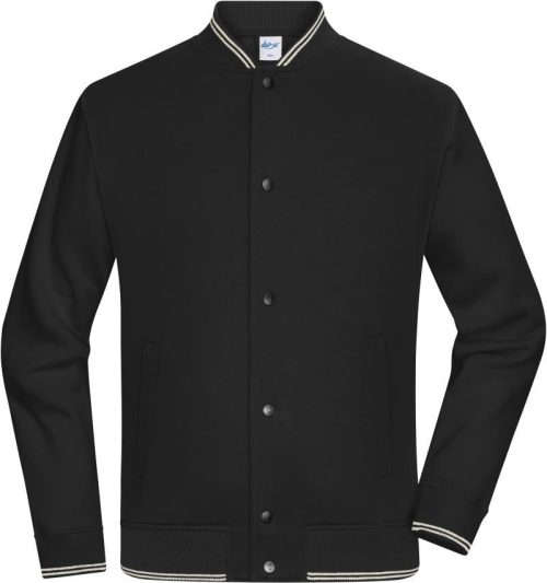 Bio College Jacke 8044 – Daiber in Black/Black