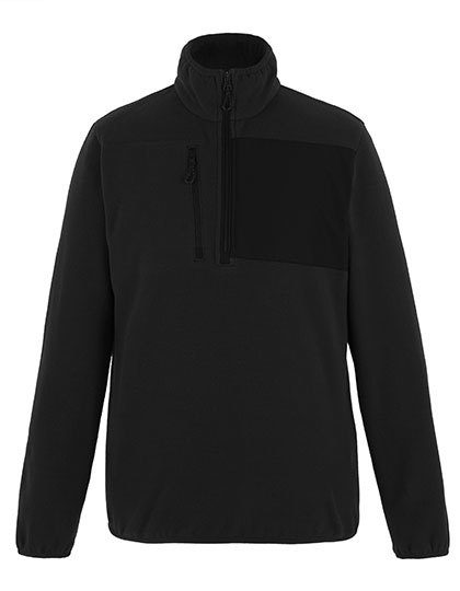 Active Printable Half Zip Microfleece Sweat – Regatta Professional in Black/Black