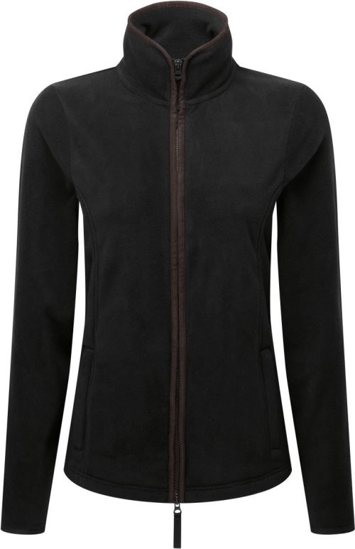 Women's 'artisan' Fleece Jacket – Premier in Black/Black