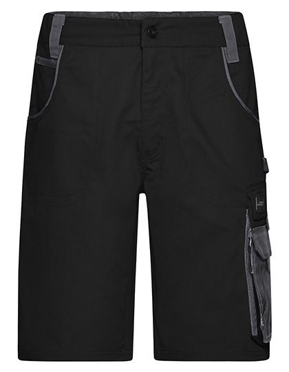 Workwear Bermudas -STRONG- – Daiber in Black/Carbon