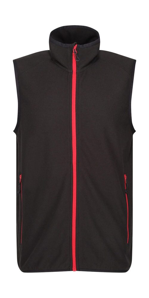 Navigate Fleece Bodywarmer TRF695 – Regatta Professional in Black/Classic Red