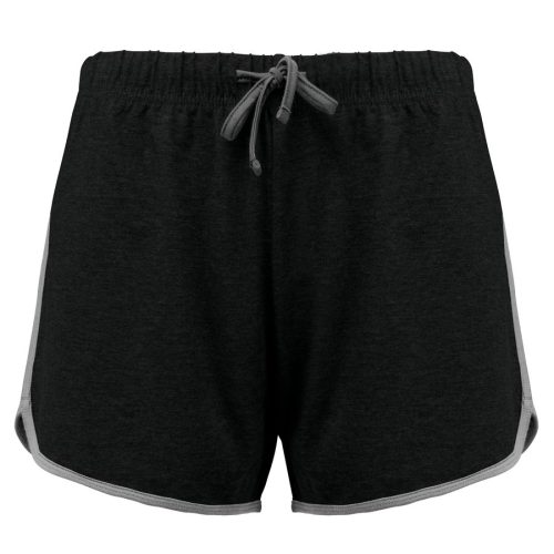 Damen-Sportshorts PA1021 – Proact in Black / Grey Heather