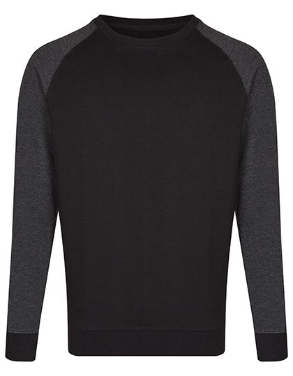 my mate - Men´s Crew Neck Sweat – Miners mate in Black/Heather Black