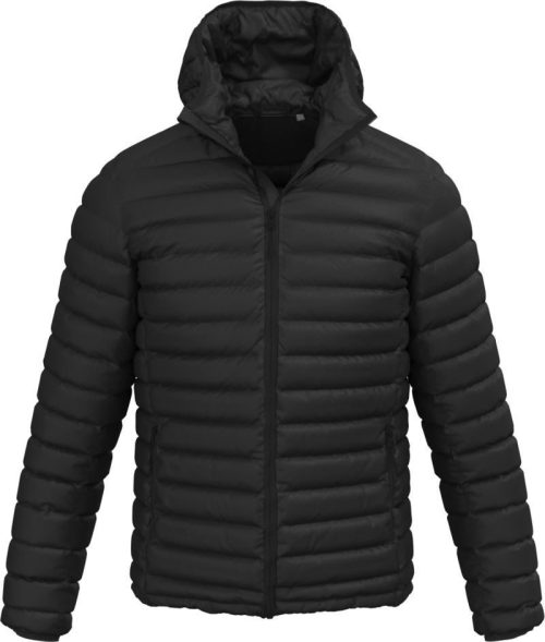 Herren Steppjacke Lux Padded Jacket – Stedman in Black Opal
