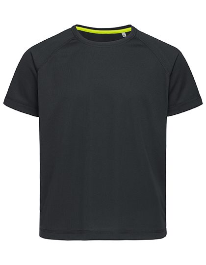 Mesh Raglan Kids – Stedman® in Black Opal
