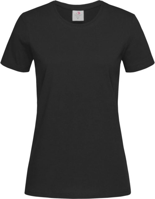 Damen T-Shirt Classic-T Women – Stedman in Black Opal