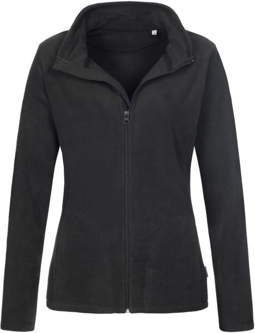 Damen Fleece Jacke Classic Fleece Jacket Women – Stedman in Black Opal
