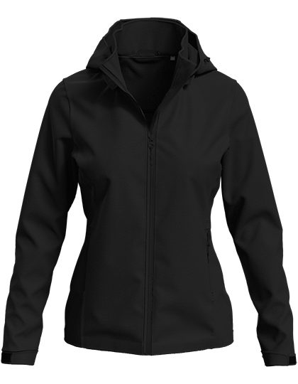 Lux Softshell Jacket Women – Stedman® in Black Opal