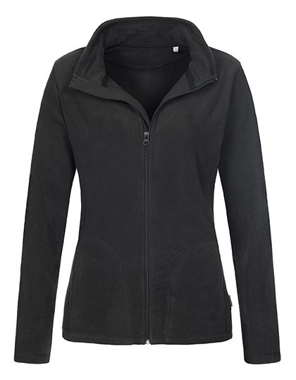 Classic Fleece Jacket Women – Stedman® in Black Opal