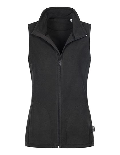 Classic Fleece Vest Women – Stedman® in Black Opal