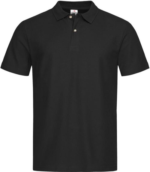 Piqué Polo Polo Men – Stedman in Black Opal