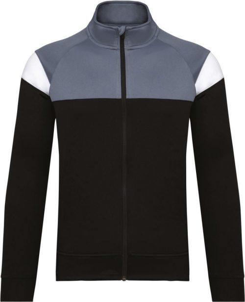 Kinder Trainingsjacke PA 391 – Kariban ProAct in Black/Sporty Grey