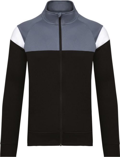 Trainingsjacke PA 390 – Kariban ProAct in Black/Sporty Grey