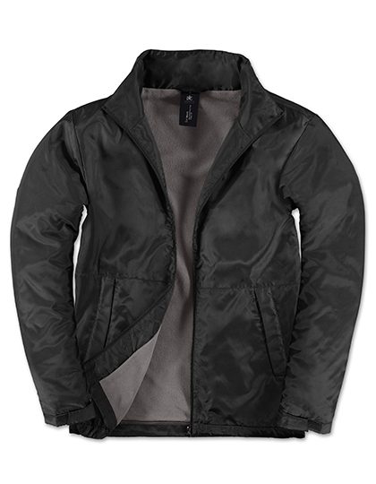 Men´s Jacket Multi-Active – B&C COLLECTION in Black/Warm Grey