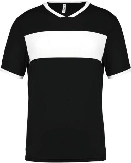 Unisex-Multisport-Kurzarmtrikot PA4000 – Proact in Black / White